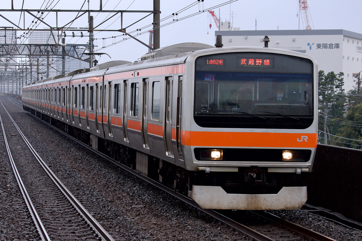 JR東日本 京葉車両センター E231系 ケヨMU21編成