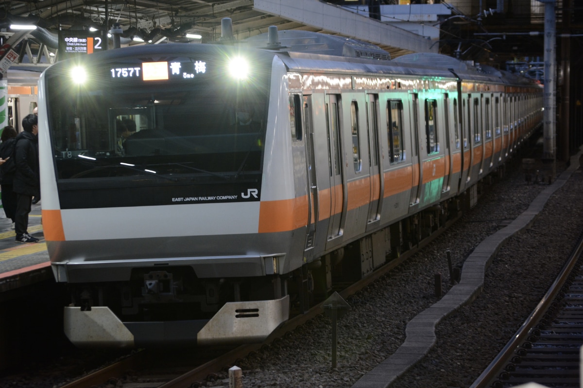 JR東日本 豊田車両センター本区 E233系 トタT8編成