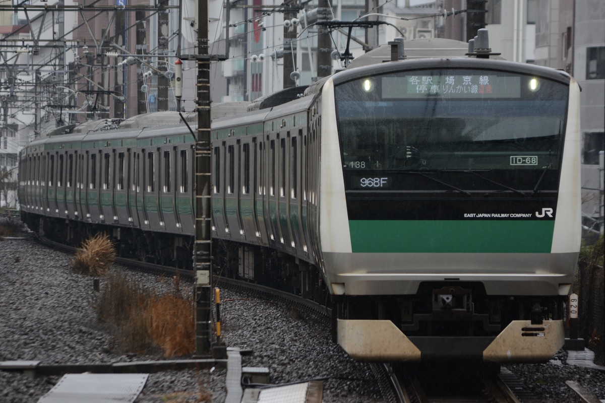 JR東日本 川越車両センター E233系 ハエ138編成