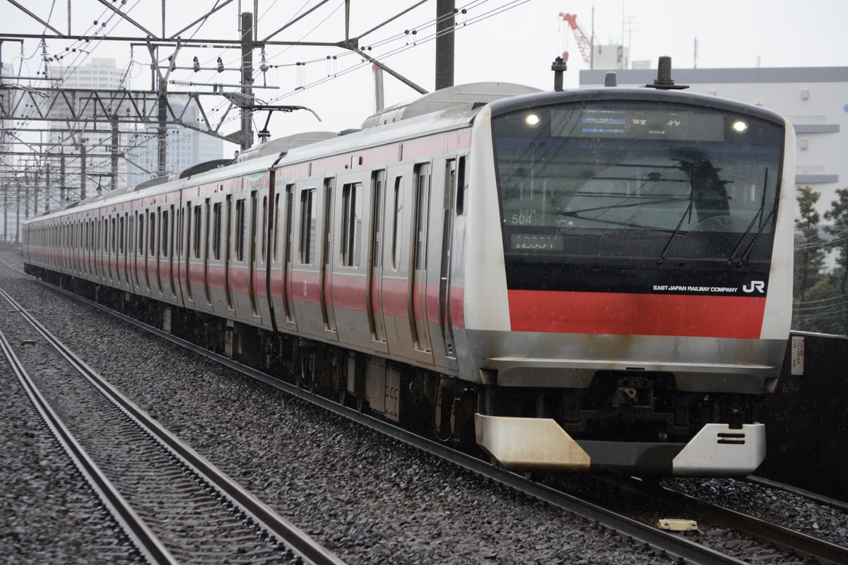 JR東日本 京葉車両センター E233系 ケヨ504編成