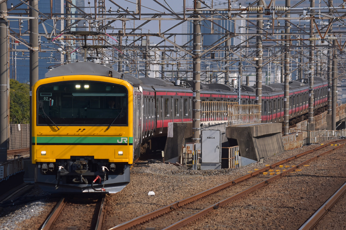 JR東日本 尾久車両センター E493系 オク02編成