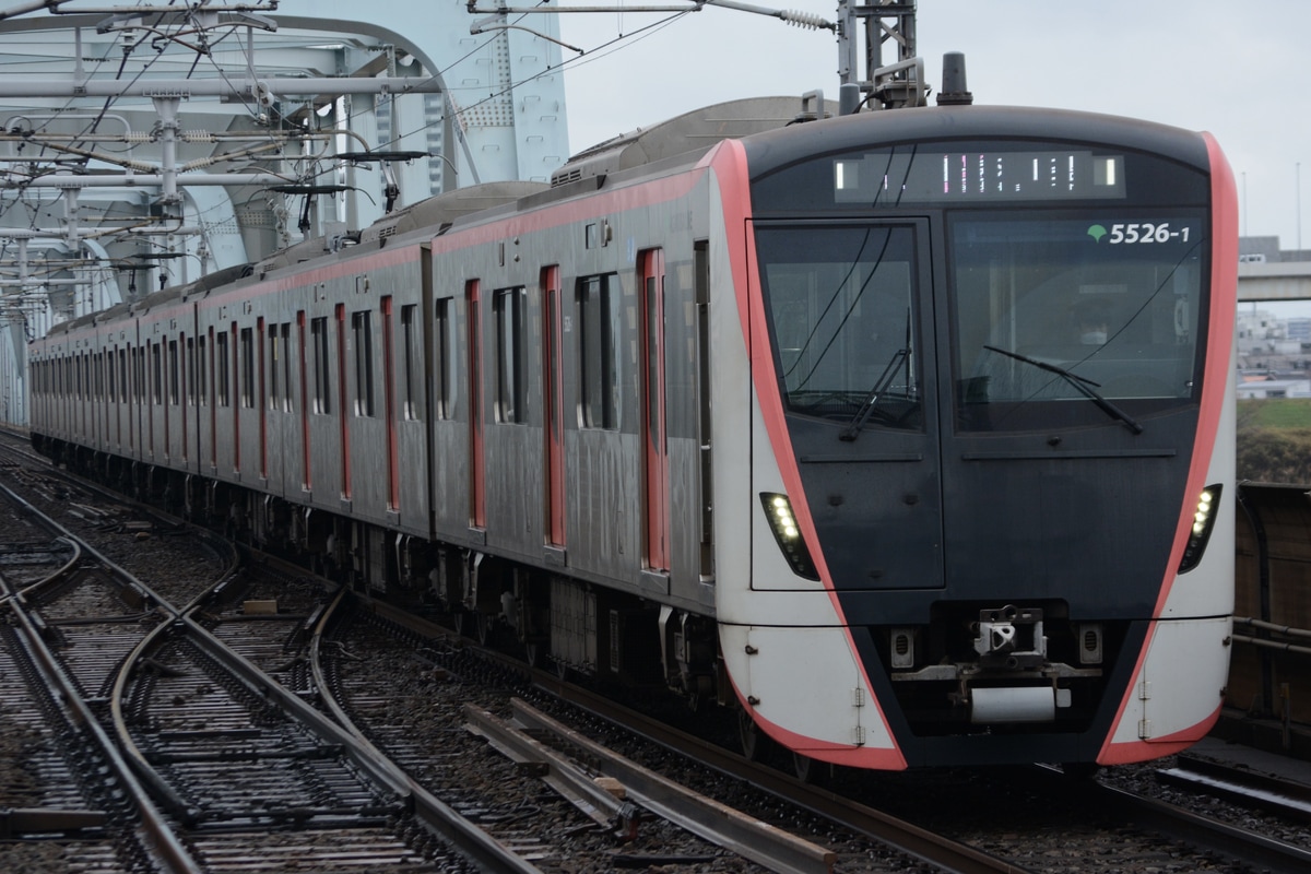 東京都交通局 馬込検車場 5500形 5526F