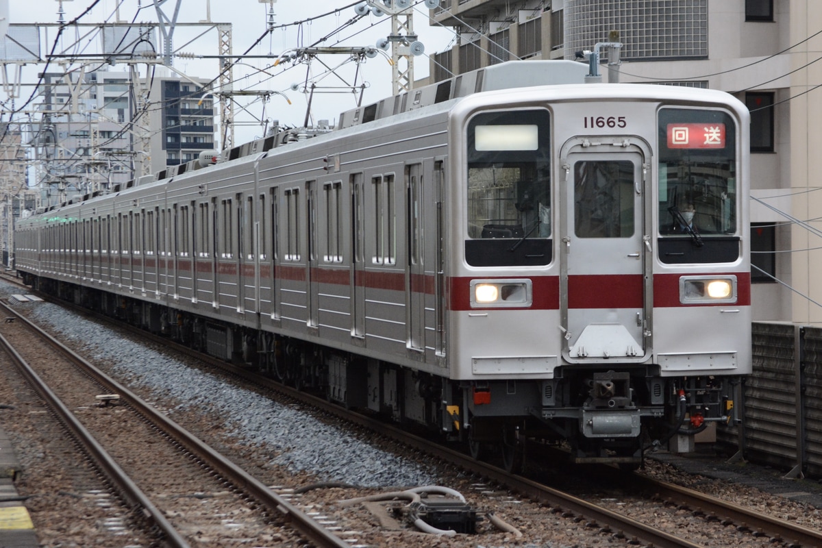 東武鉄道 南栗橋車両管区 10030型 11665F