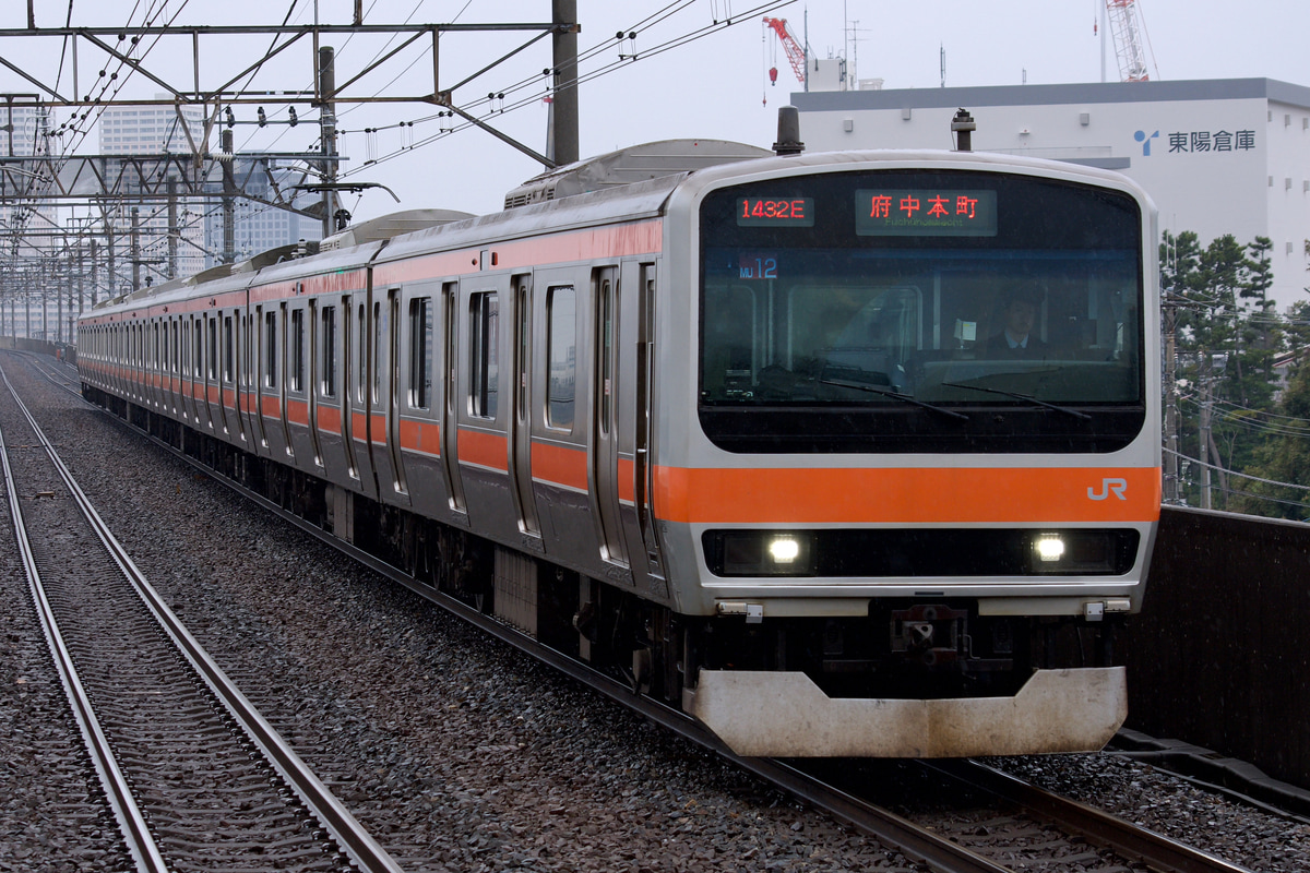 JR東日本 京葉車両センター E231系 ケヨMU12編成