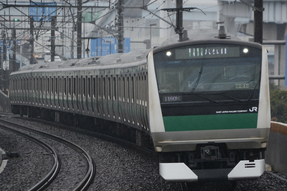 JR東日本 川越車両センター E233系 ハエ101編成