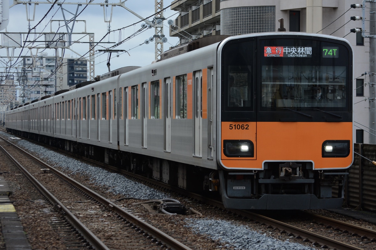 東武鉄道 南栗橋車両管区 50050型 51062F