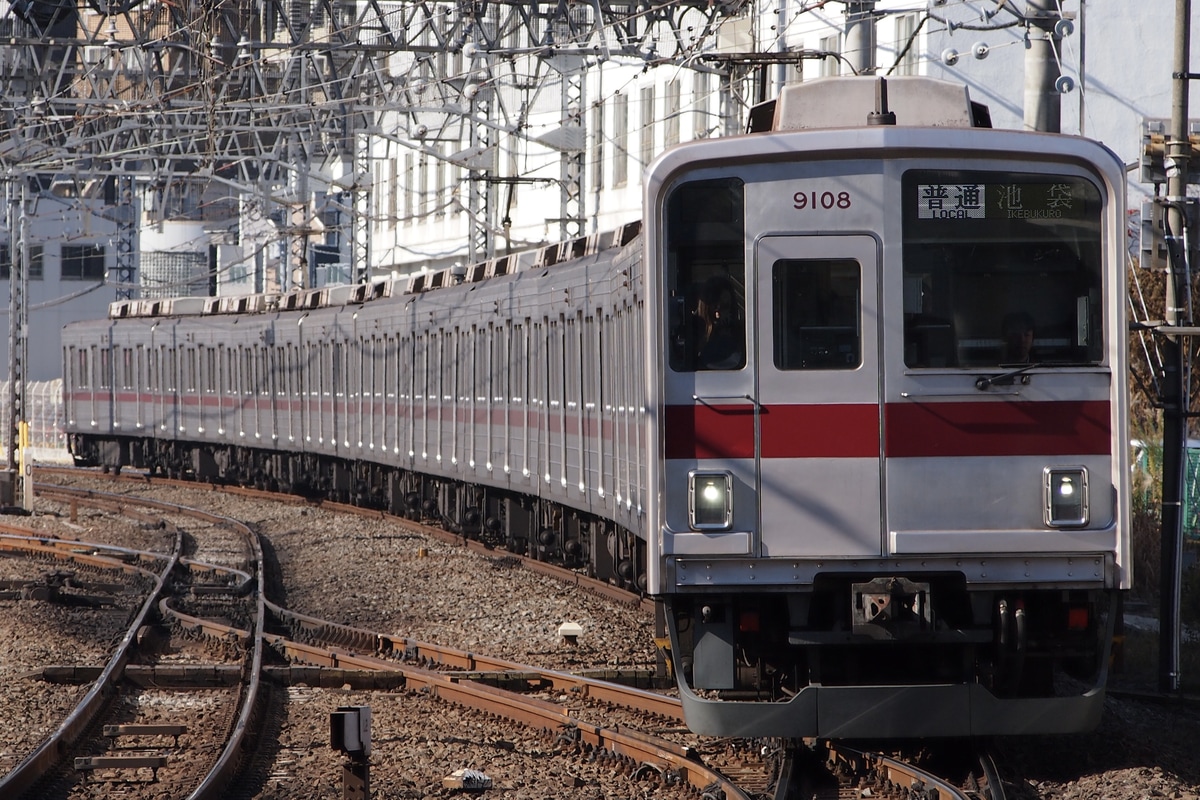 東武鉄道 森林公園検修区 9000系 9108F