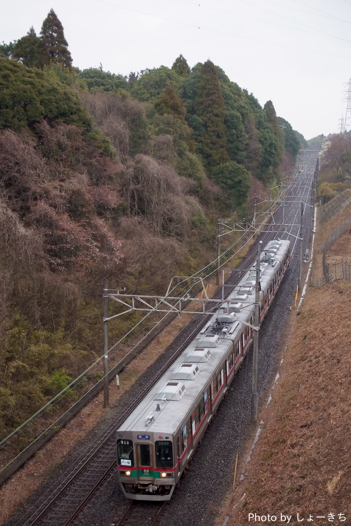 芝山鉄道 宗吾車両基地 3500形 3540F