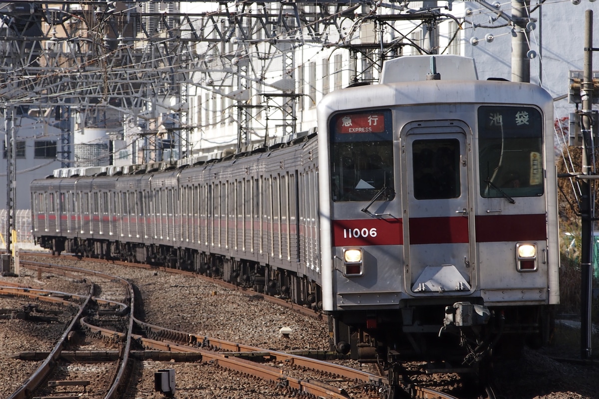東武鉄道 森林公園検修区 10000系 11006F