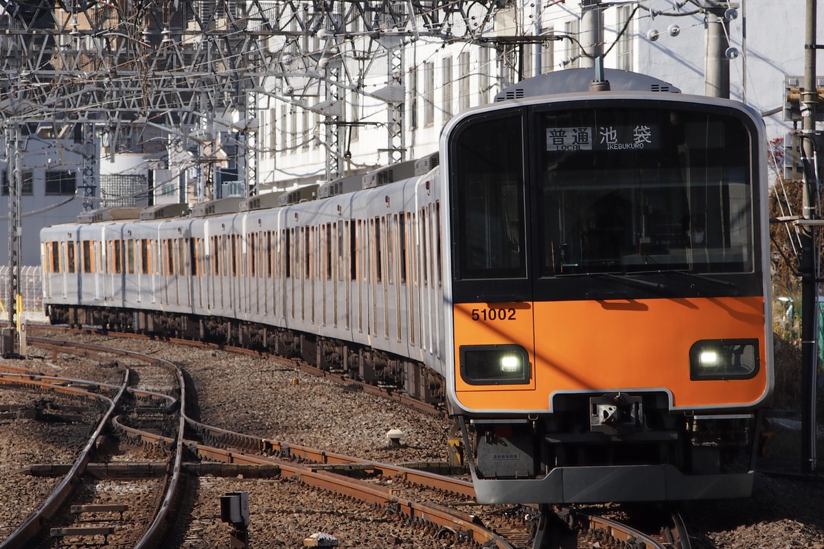 東武鉄道 森林公園検修区 50000系 51002F