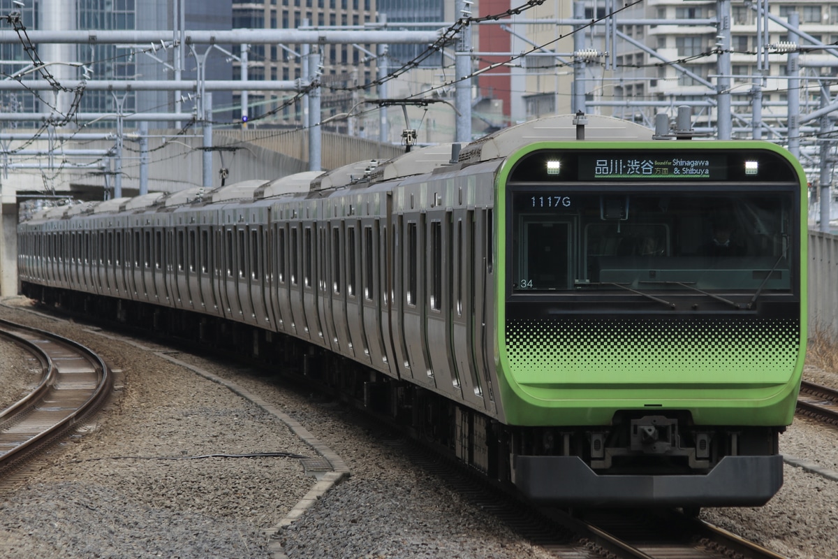 JR東日本 東京総合車両センター本区 E235系 トウ34編成