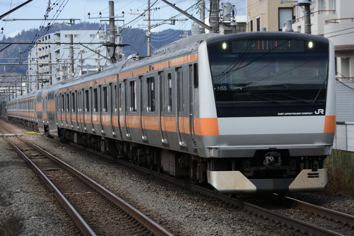 JR東日本 豊田車両センター本区 E233系 トタH55編成