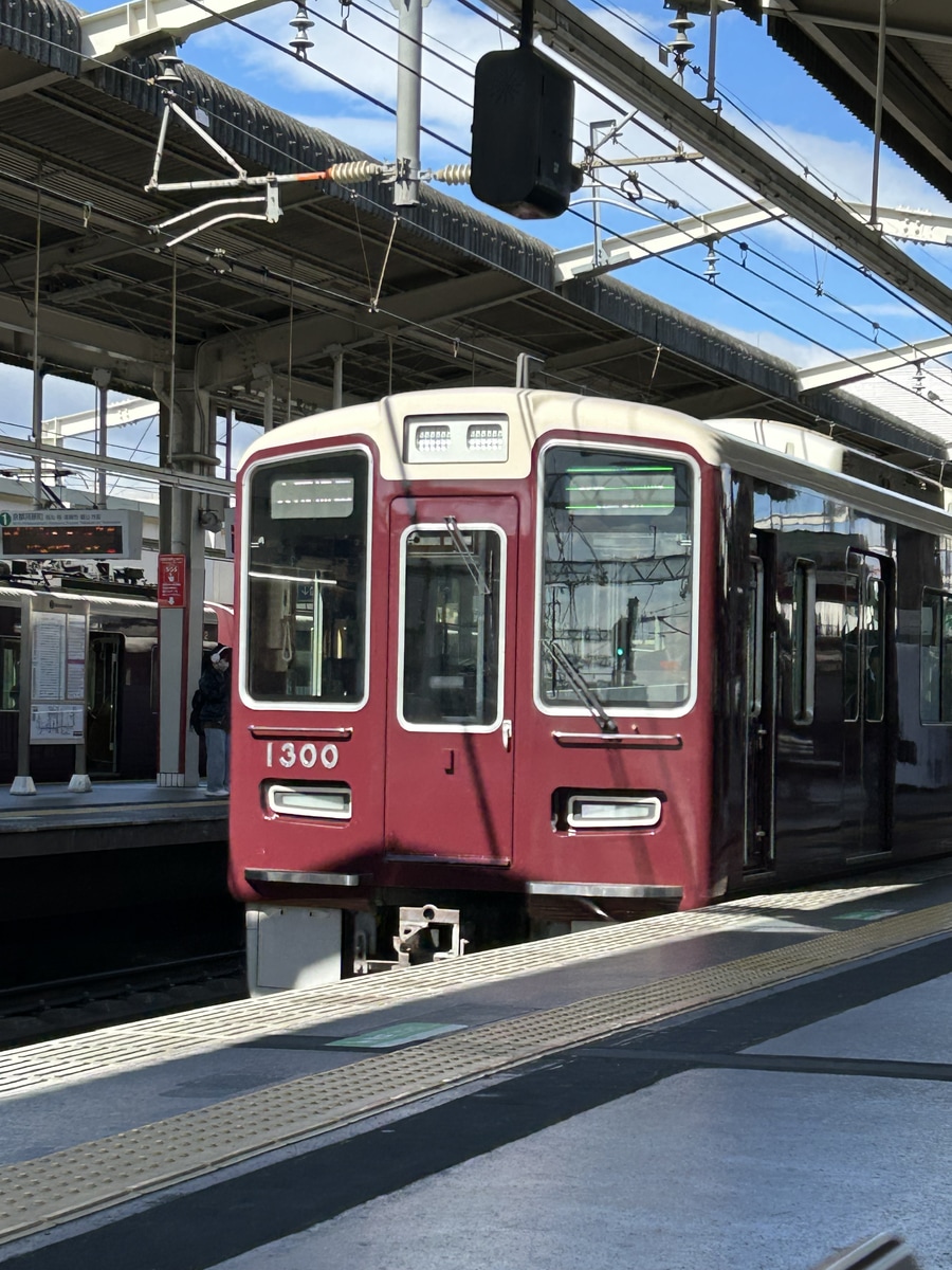 阪急電鉄 正雀車庫 1300系 1300f