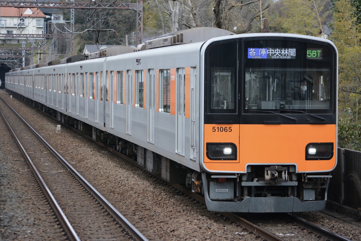 東武鉄道 南栗橋車両管区 50050型 51065F