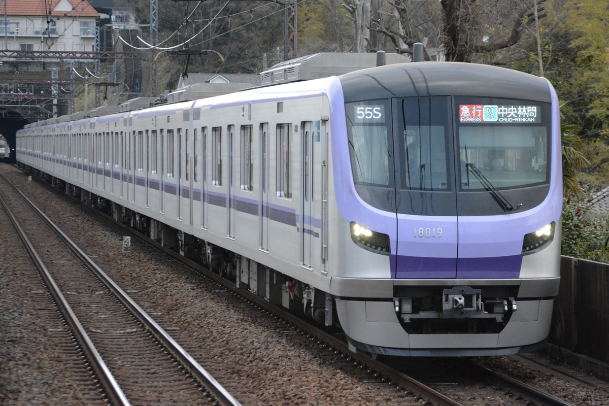 東京メトロ 鷺沼検車区 18000系 18119F