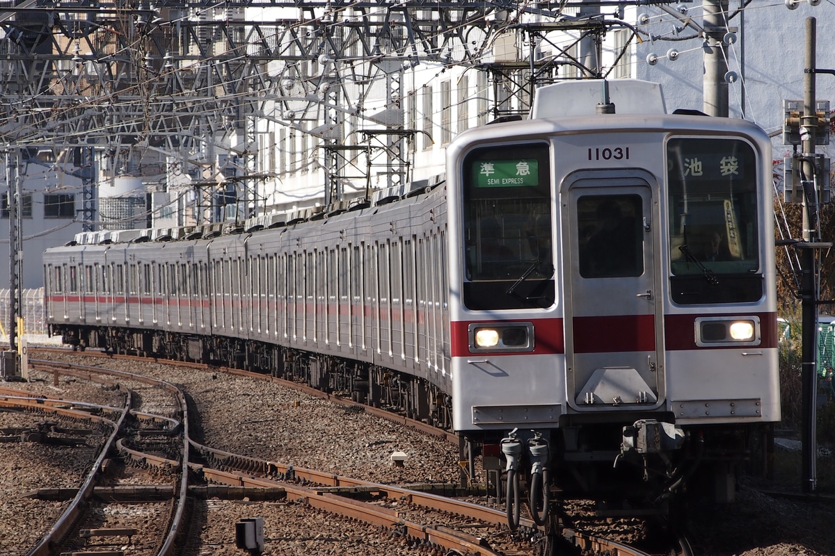 東武鉄道 森林公園検修区 10030系 11031F