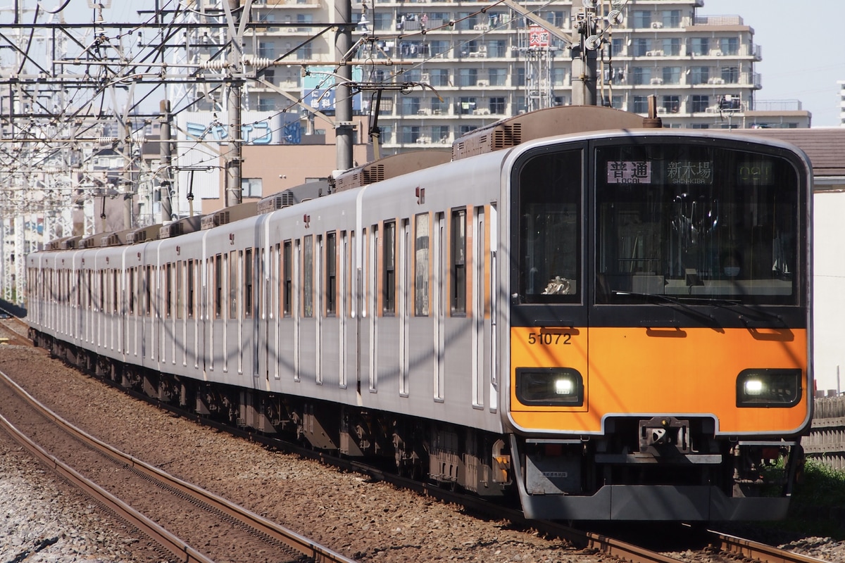 東武鉄道 森林公園検修区 50070系 51072F