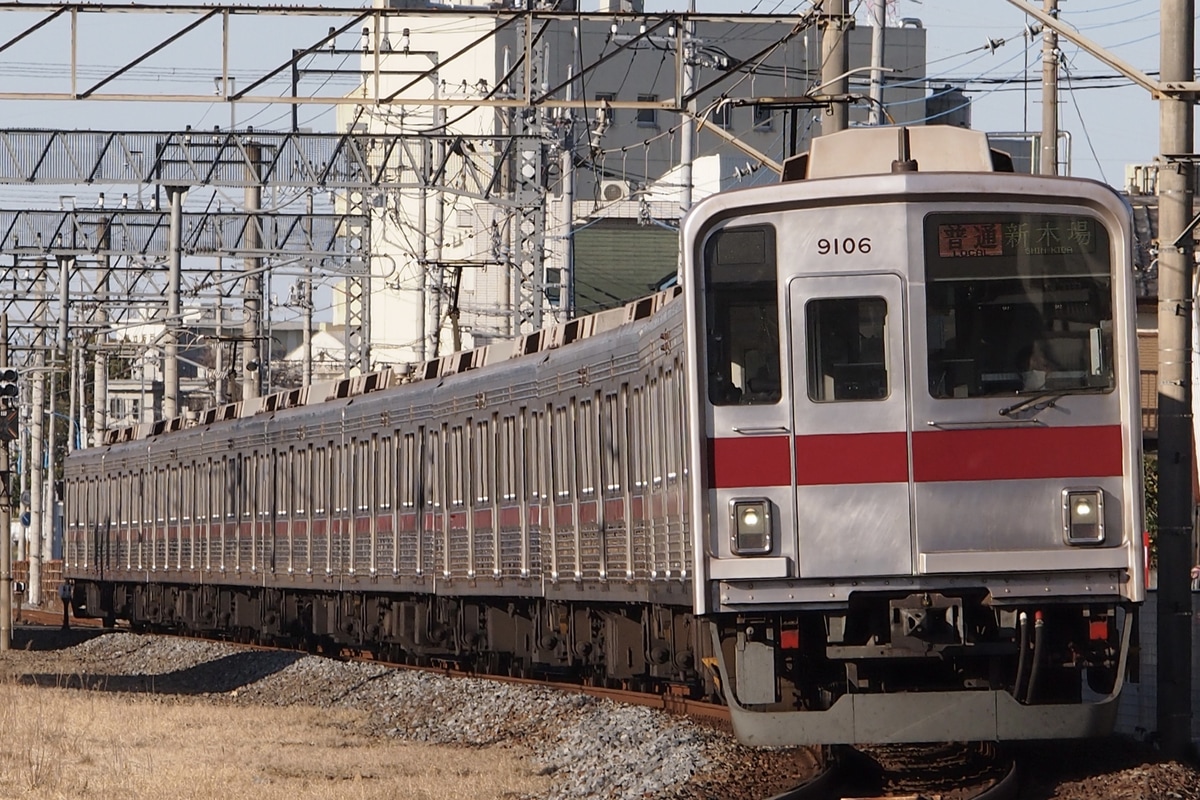 東武鉄道 森林公園検修区 9000系 9106F