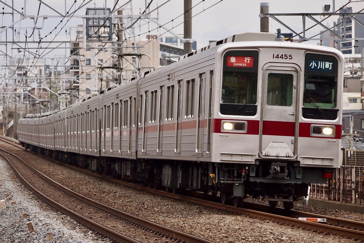 東武鉄道 森林公園検修区 10030系 11455F