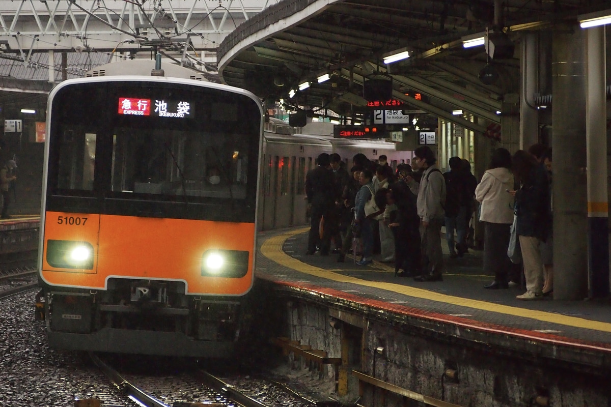東武鉄道 森林公園検修区 50000系 51007F