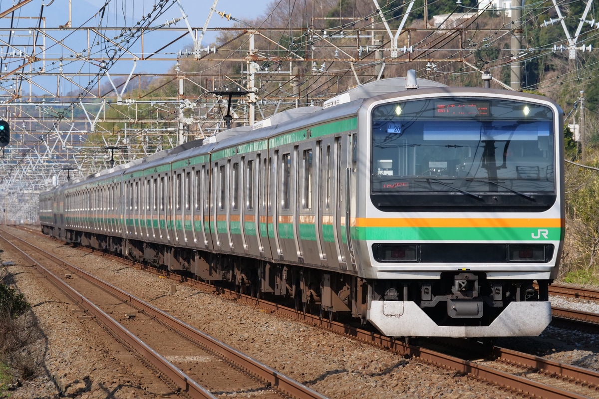 JR東日本 小山車両センター E231系 ヤマU20編成