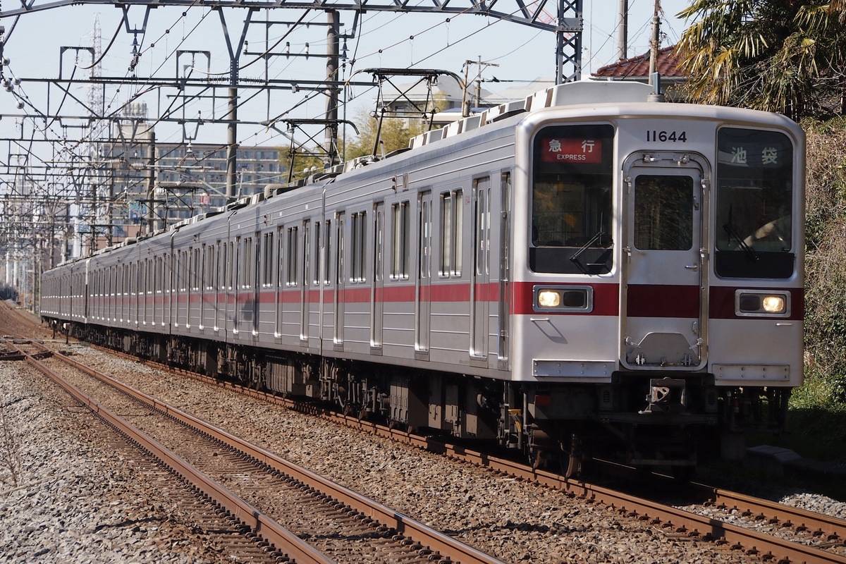 東武鉄道 森林公園検修区 10030系 11644F