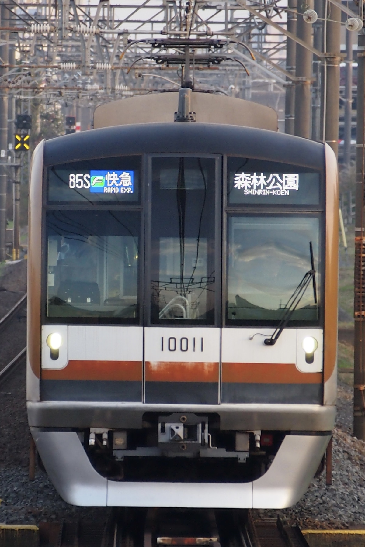 東京メトロ 和光検車区 10000系 10111F