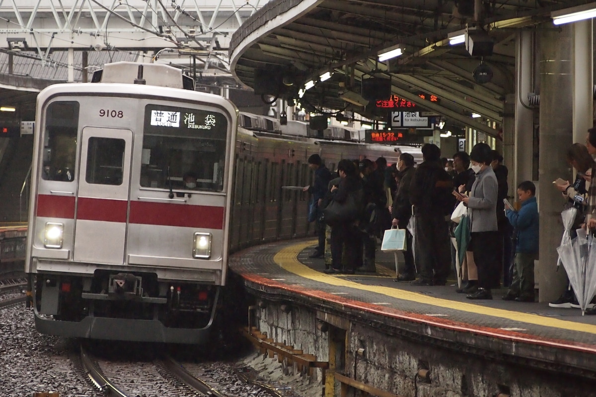 東武鉄道 森林公園検修区 9000系 9108F
