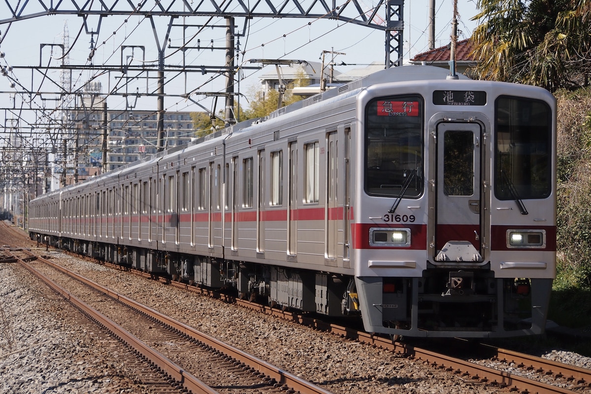 東武鉄道 森林公園検修区 30000系 31609F