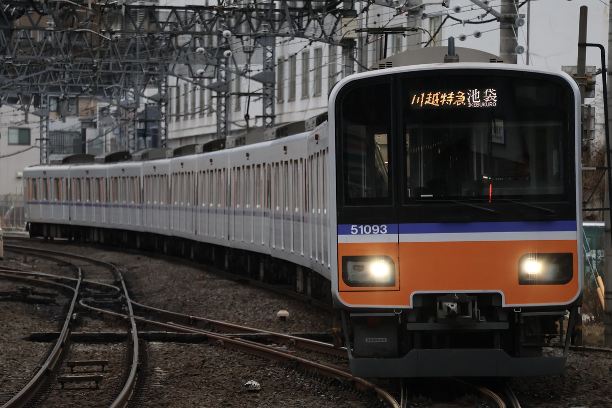 東武鉄道 森林公園検修区 50090型 51093F