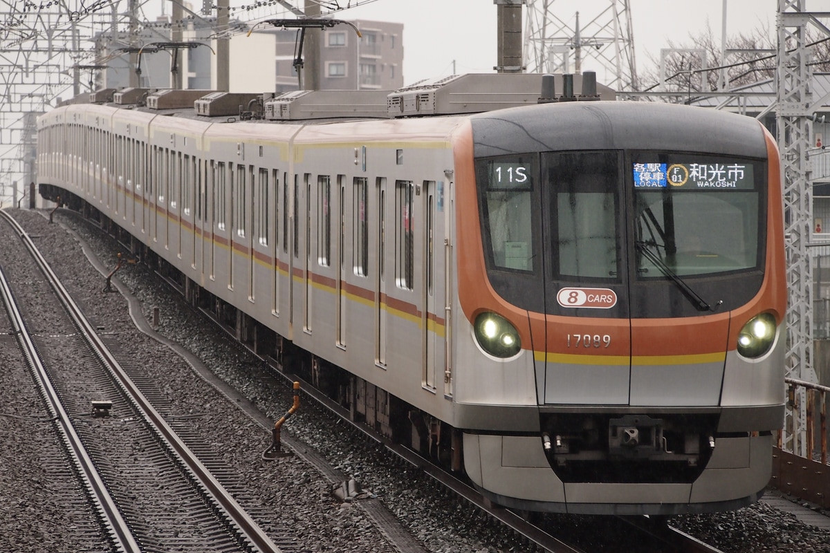 東京メトロ 和光検車区 17000系 17189F