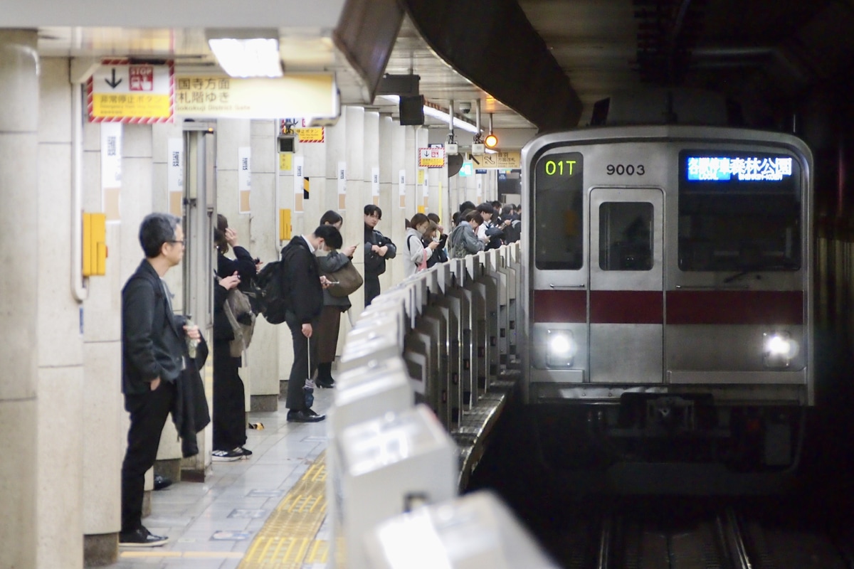 東武鉄道 森林公園検修区 9000系 9103F