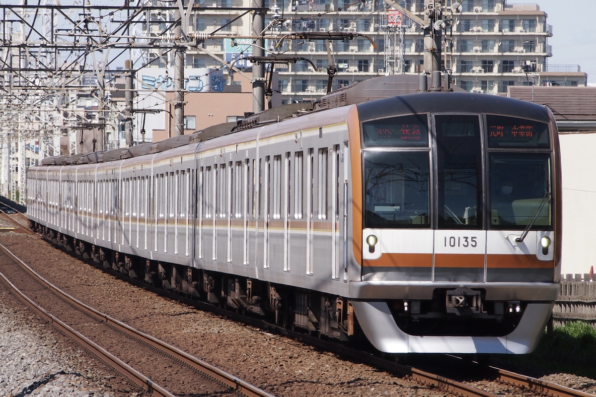 東京メトロ 和光検車区 10000系 10135F