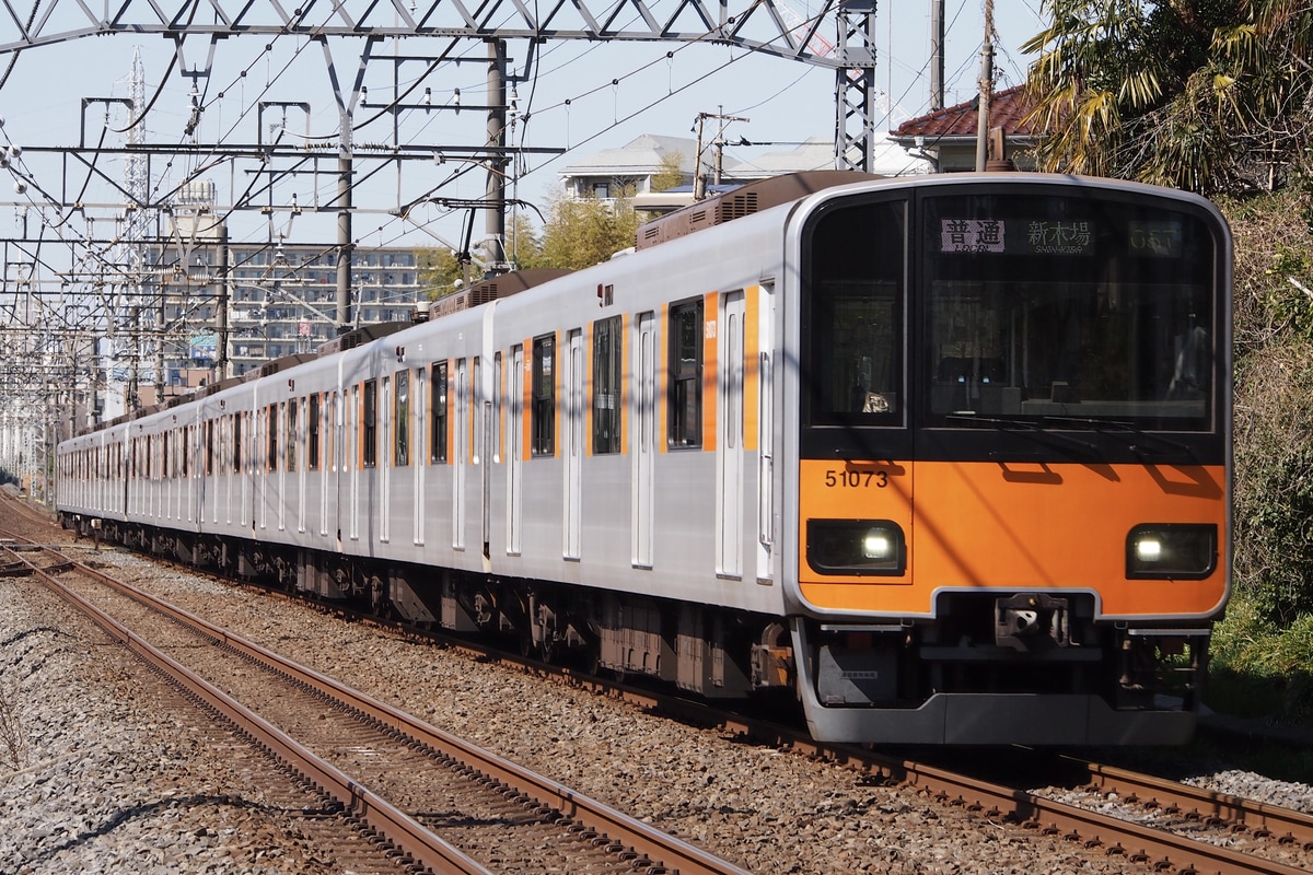東武鉄道 森林公園検修区 50070系 51073F