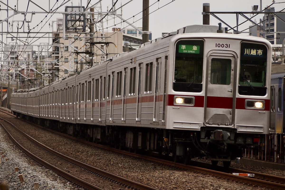 東武鉄道 森林公園検修区 10030系 11031F