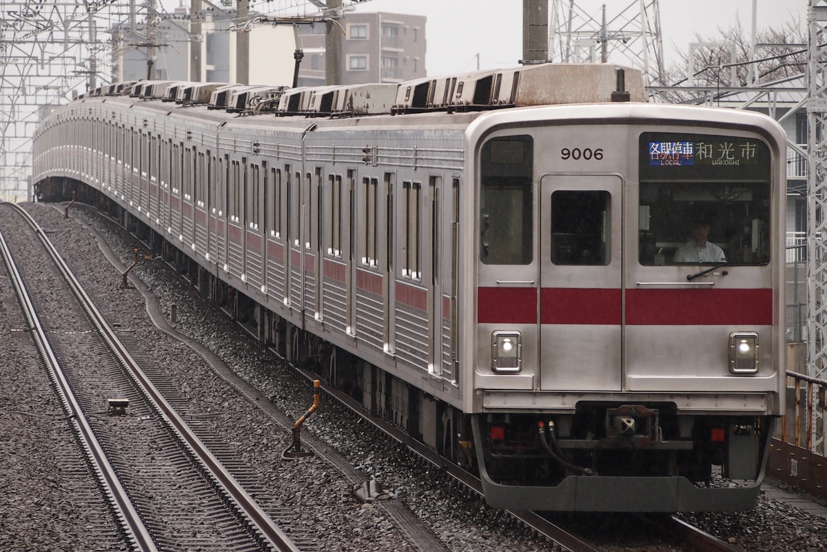 東武鉄道 森林公園検修区 9000系 9106F