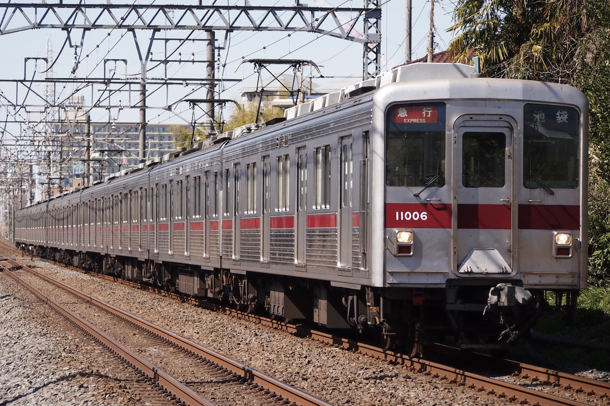東武鉄道 森林公園検修区 10000系 11006F