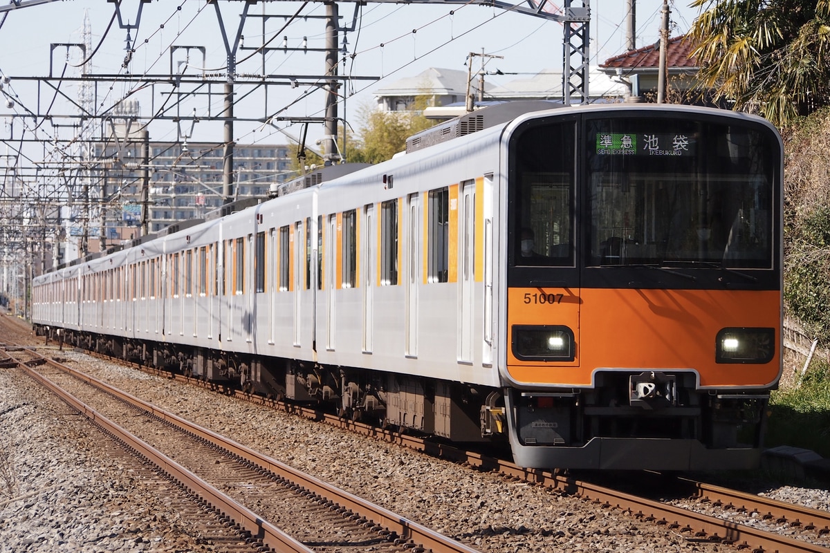 東武鉄道 森林公園検修区 50000系 51007F