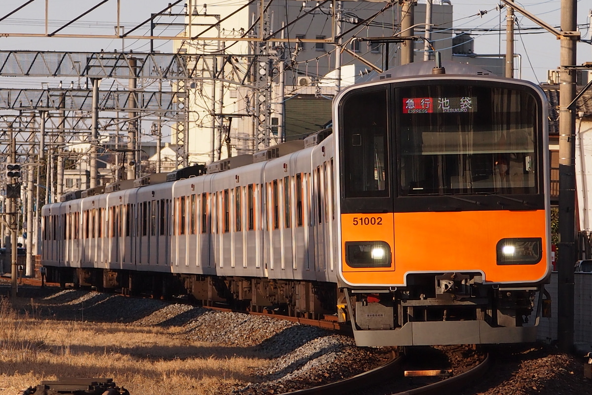東武鉄道 森林公園検修区 50000系 51002F