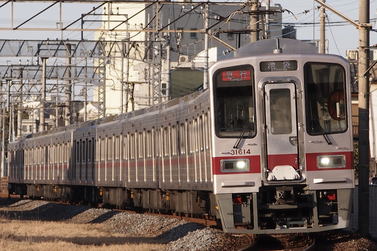 東武鉄道 森林公園検修区 30000系 31614F