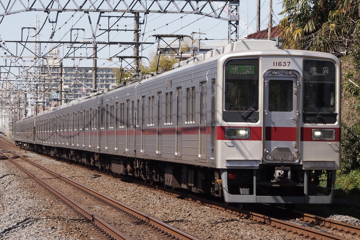東武鉄道 森林公園検修区 10030系 11637F