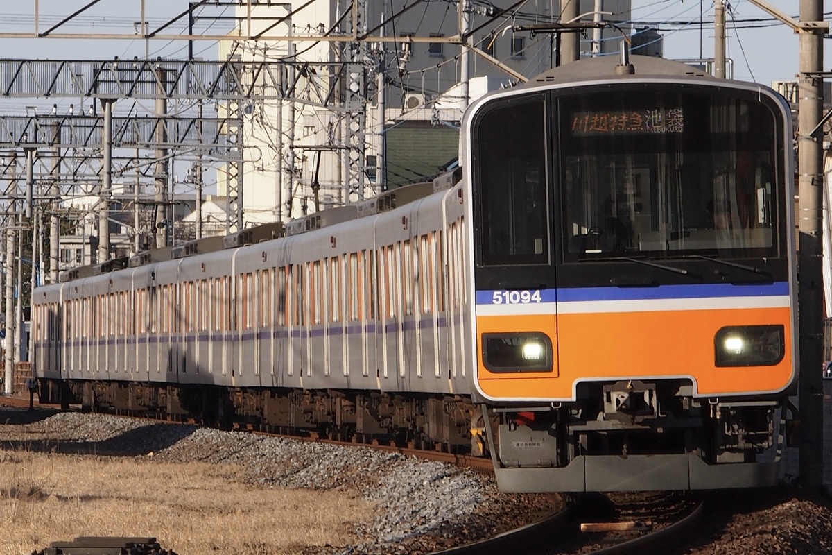 東武鉄道 森林公園検修区 50090系 51094F