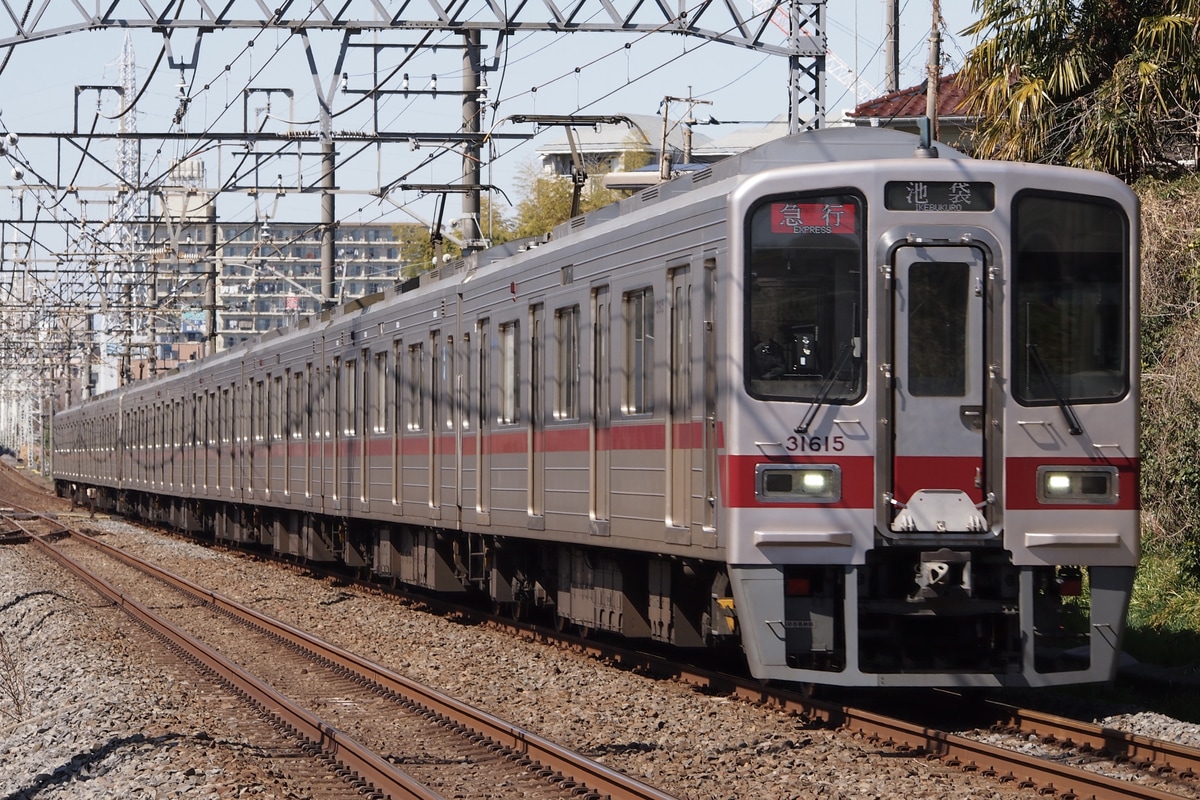 東武鉄道 森林公園検修区 30000系 31615F