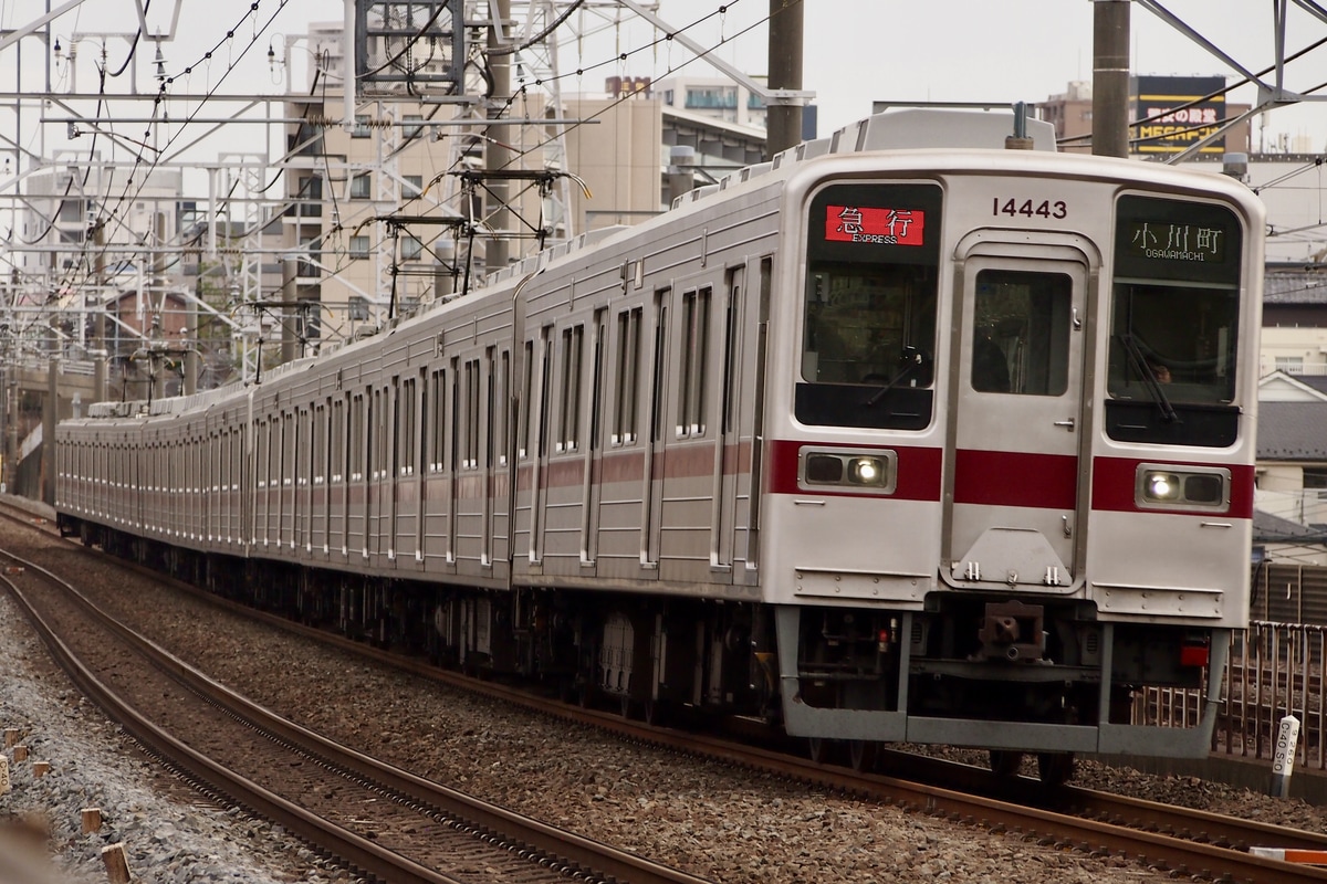 東武鉄道 森林公園検修区 10030系 11443F