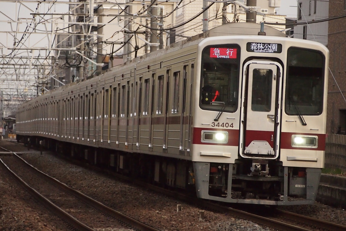 東武鉄道 森林公園検修区 30000系 31404F