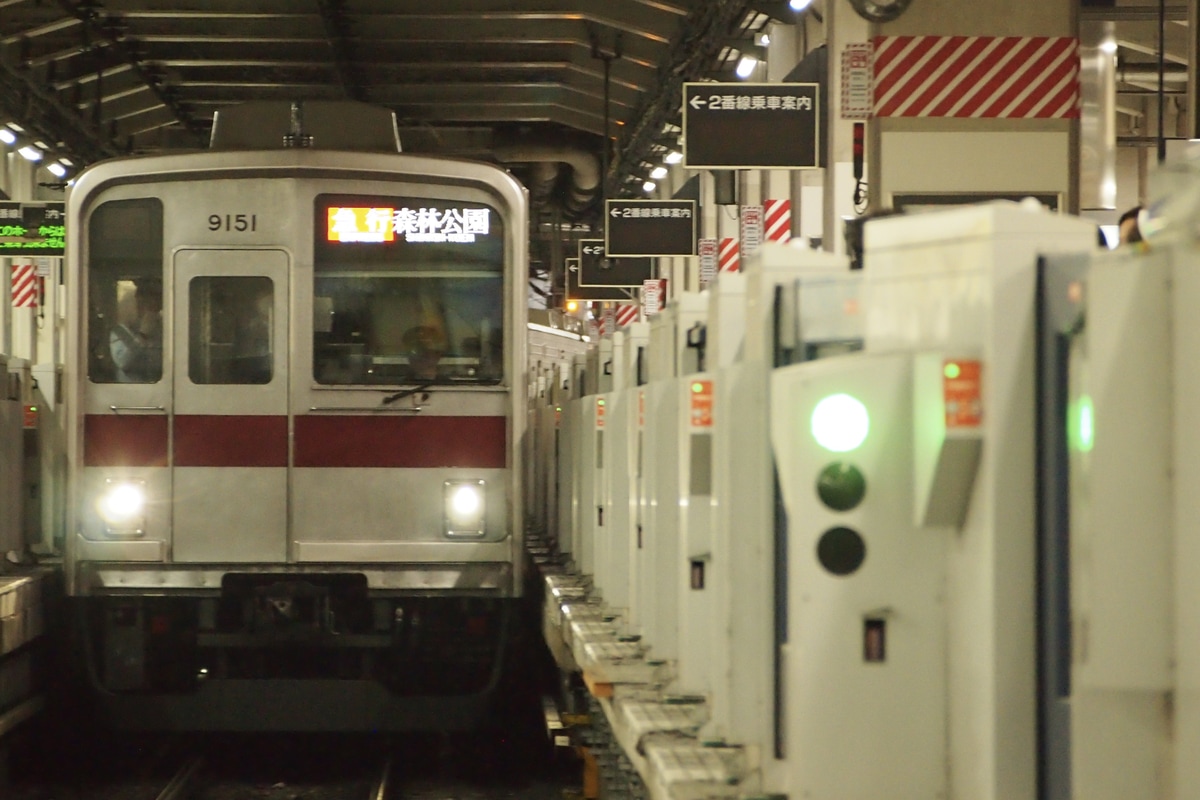 東武鉄道 森林公園検修区 9000系 9151F