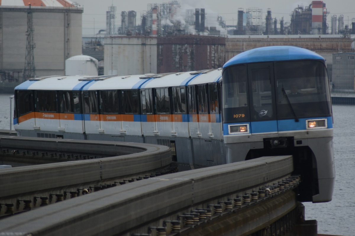 東京モノレール 昭和島車両区 1000形 1079F