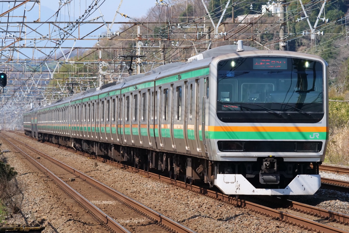 JR東日本 小山車両センター E231系 ヤマU16編成