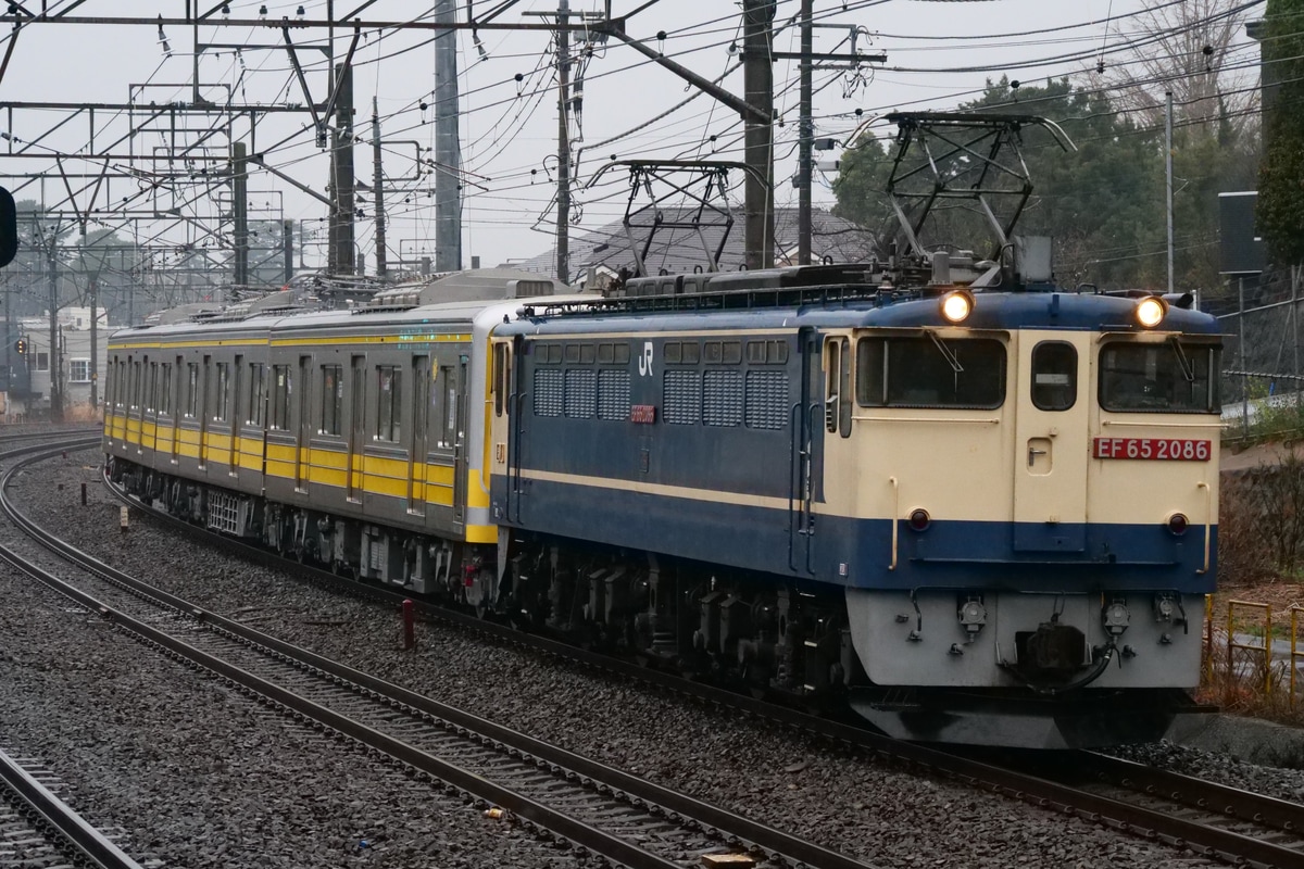 JR貨物 新鶴見機関区 EF65 2086