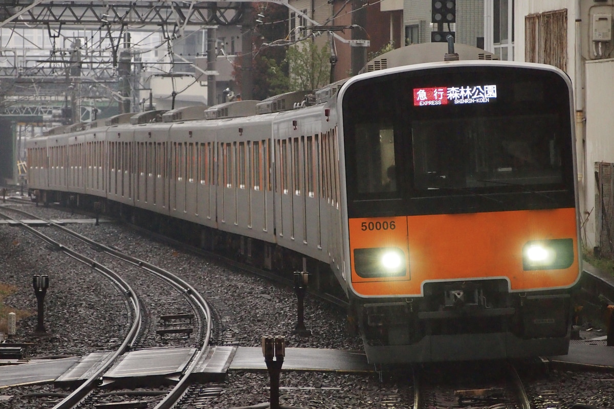 東武鉄道 森林公園検修区 50000系 51006F
